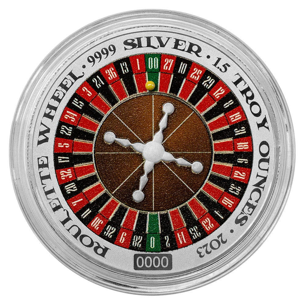 Buy 1.5 Oz Silver Roulette | United Kingdom