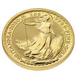 The Royal Mint 2022 Britannia 1 oz Gold Coin