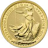 The Royal Mint 1/2 oz Britannia Gold Coin 2020
