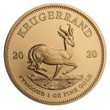 Rand Refinery South Africa 1 oz Krugerrand Gold Coin 2020