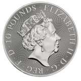 The Royal Mint 10 oz Queen's Beasts Falcon Silver Coin (2020)
