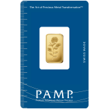 PAMP Gold Rosa Bar - 2.5 Grams
