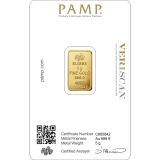 PAMP Gold Fortuna Bar - 5 Grams