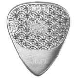 Fender 351 Heavy Sterling Silver 10g Palyable Guita Pick