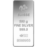 PAMP Silver Fortuna Bar - 500 Grams