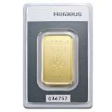 Heraeus Gold Bar - 20 Grams