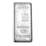 Metalor Silver Bar - 1 Kg