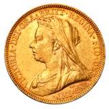 The Royal Mint Queen Victoria Old Head Gold Sovereign (1893-1901)
