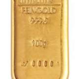 Umicore Gold Bar - 100 Grams