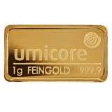 Umicore Gold Bar - 1 Gram