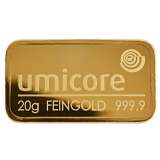 Umicore Gold Bar - 20 Grams