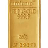 Umicore Gold Bar - 250 Grams