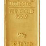 Umicore Gold Bar - 500 Grams