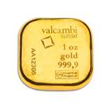Valcambi Gold Cast Bar - 1 Oz