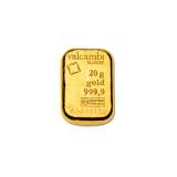 Valcambi Gold Cast Bar - 20 Grams